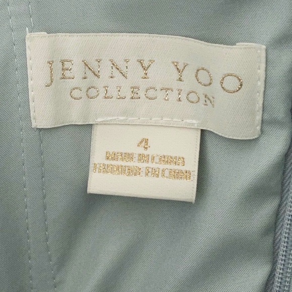 Jenny Yoo Renee Dress Morning Mist - 4 - Picture 3 of 9